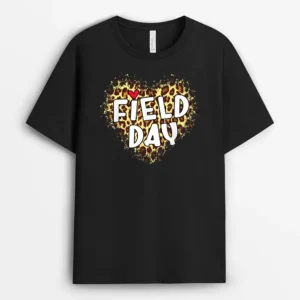 Field Day Squad 2022 Physical Education Gym Teacher P.E Crew T-Shirt - Black