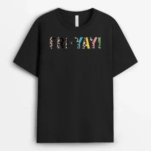 Fri-Yay Leopard Friday Lovers Fun Teacher Fri Yay Week End T-Shirt - Black